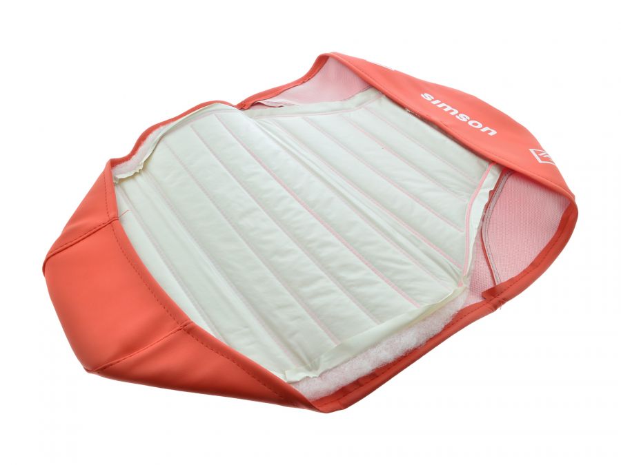 Sitzbezug ROT strukturiert Simson S51 S70 Enduro