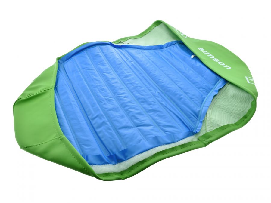 Sitzbezug HELLGRÜN strukturiert Simson S51 S70 Enduro