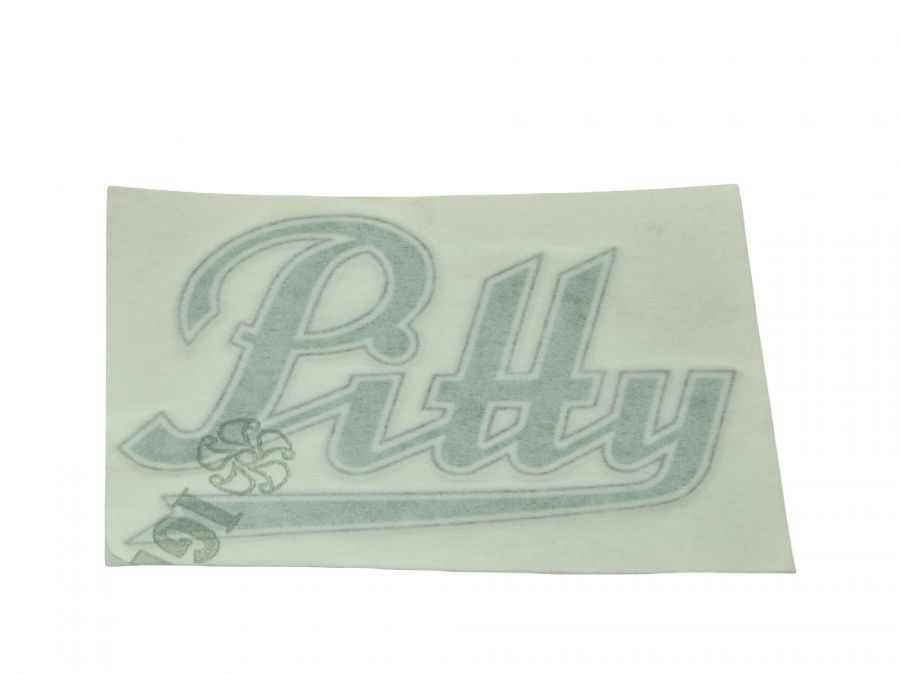 Aufkleber Knieblech Pitty grün