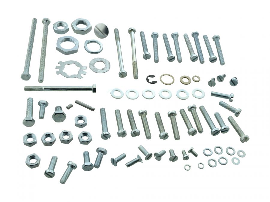 Schraubensatz Motor CZ450 455 473 475 470 komplett 77 Teile