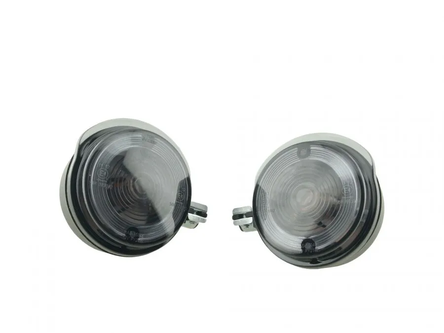 Blinker VORN Rauchgrau für S50 S51 ETZ TS 125 150 250 251 E-​ZEICHEN