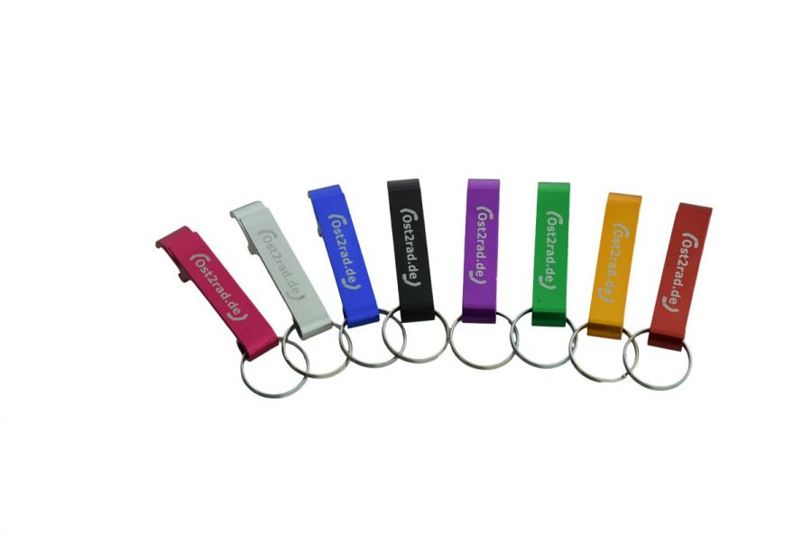 Bonusartikel - Ost2rad Flaschenöffner Anhänger Alu