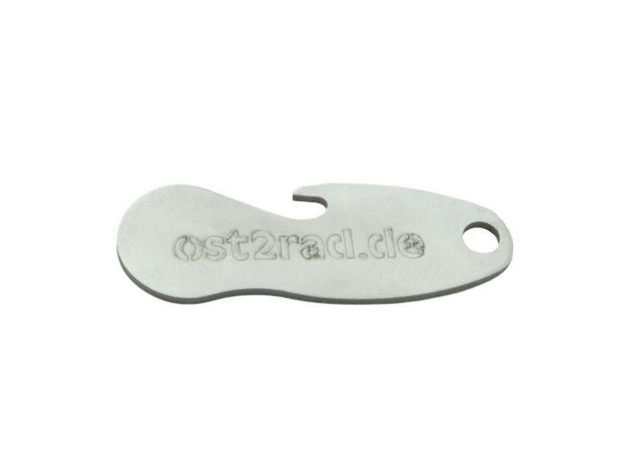 Bonusartikel - Ost2rad Wagenlöser Anhänger Edelstahl