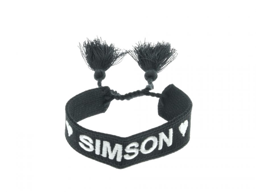 Festivalband I Love SIMSON schwarz