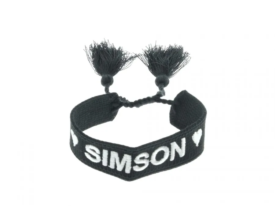 Festivalband I Love SIMSON schwarz