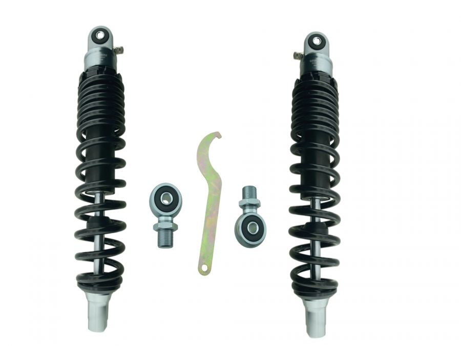 NEW Per­for­mance Fe­der­bei­ne SCHWARZ-TITAN-​SCHWARZ S50 S51 360mm