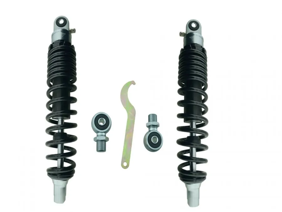 NEW Per­for­mance Fe­der­bei­ne SCHWARZ-TITAN-​SCHWARZ S50 S51 360mm