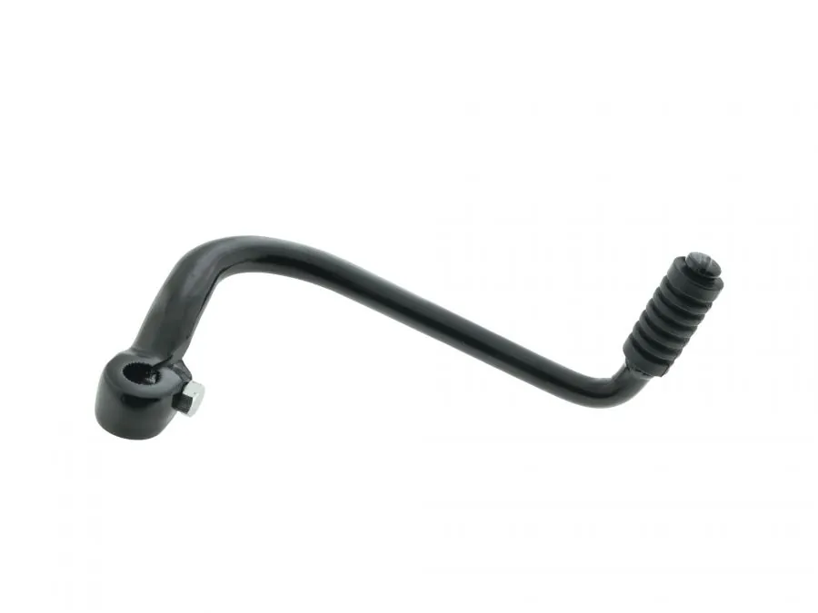 Kickstarterhebel SCHWARZ für SIMSON S51 KR51 mit Gummi, Starr