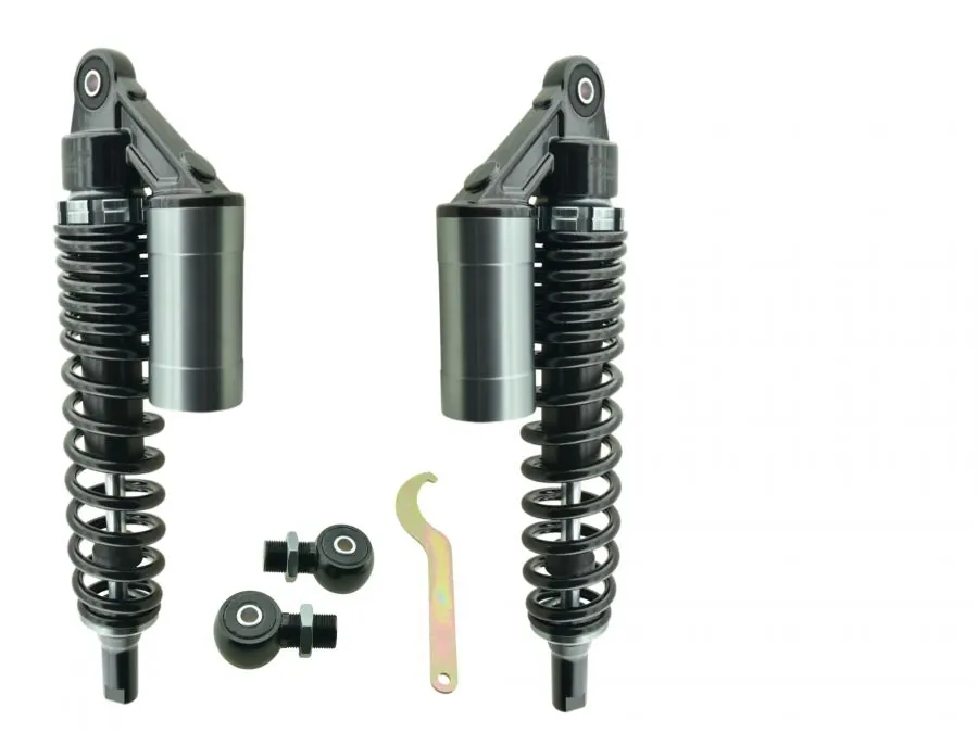 ZT Federbeine TITAN S50 S51 hydraulischer Dämpfung externen Ausgleichsbehälter 360mm
