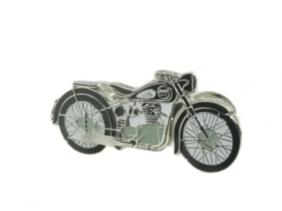 Pin Ansteckpin AWO 425 Touren Baujahr 1950-1960 Farbe schwarz/grün