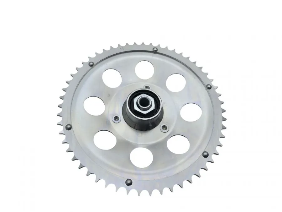 Kettenrad HINTEN 55 Zähne mit Lager passend für Jawa Pionýr 20, 21 und 23