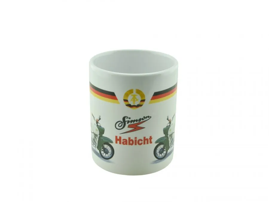 Tasse mit Motiv Simson Habicht