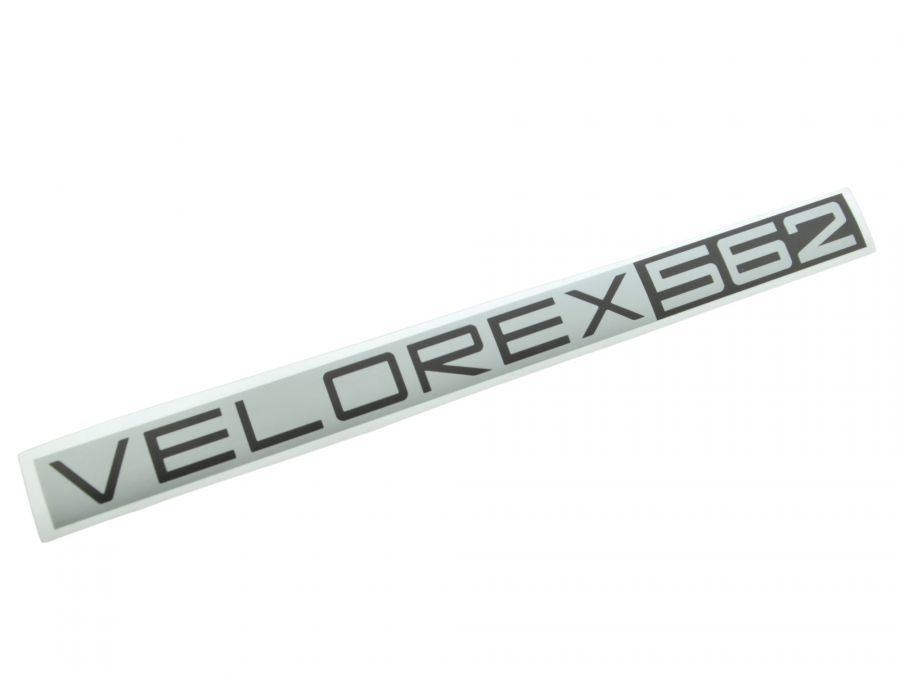 Autocollant argenté pour Velorex 562 – fidèle à l'original
