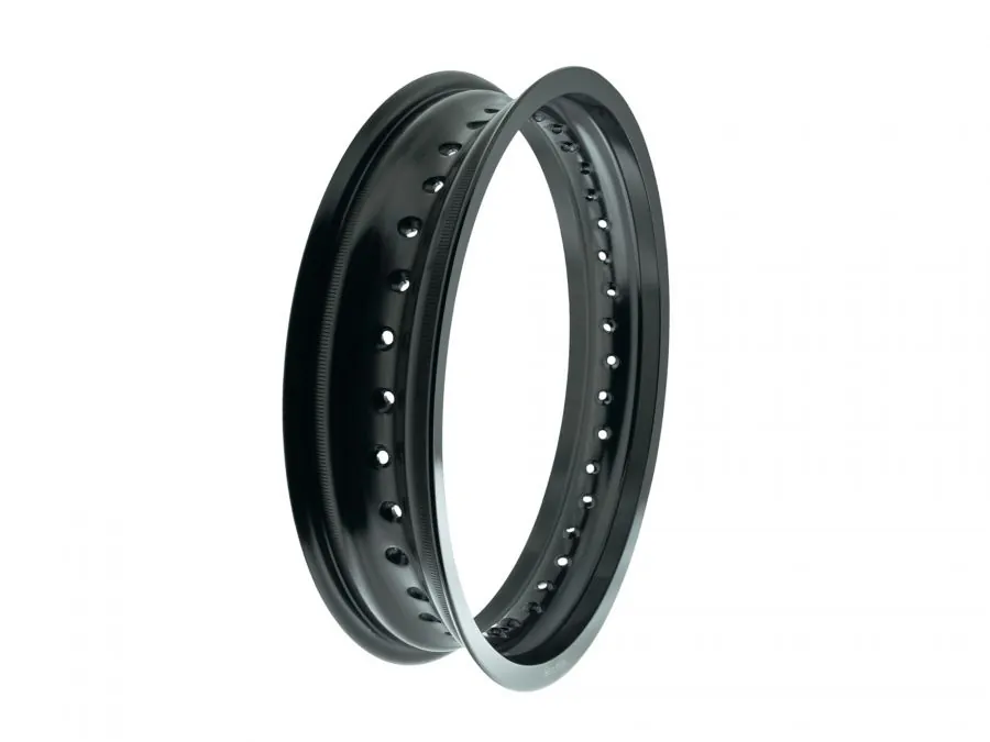 Alufelge 3,00x16 SCHWARZ für Sonderumbauten - 36 Loch -