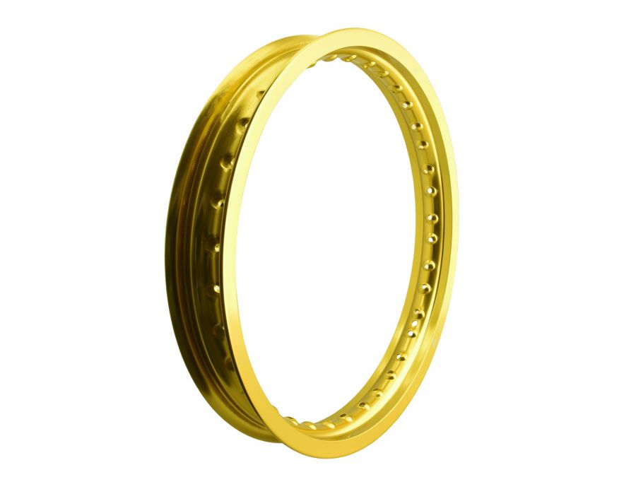 Breit-​Felge GOLD 1,85-16 für Simson Tuning