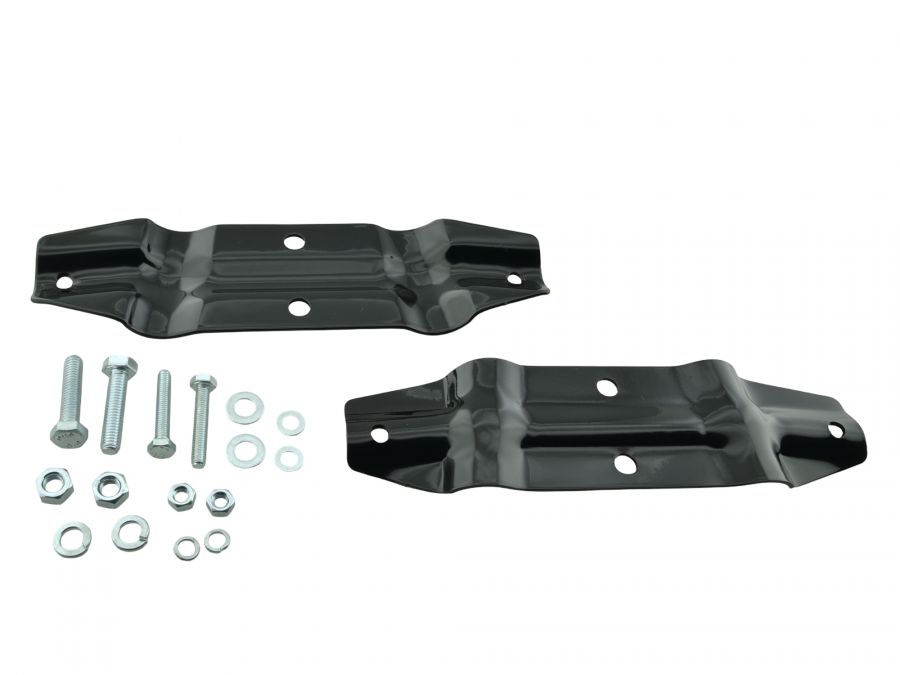 SET Halter Sturzbügel SCHWARZ Jawa 634 638 639 640 inkl. Schrauben