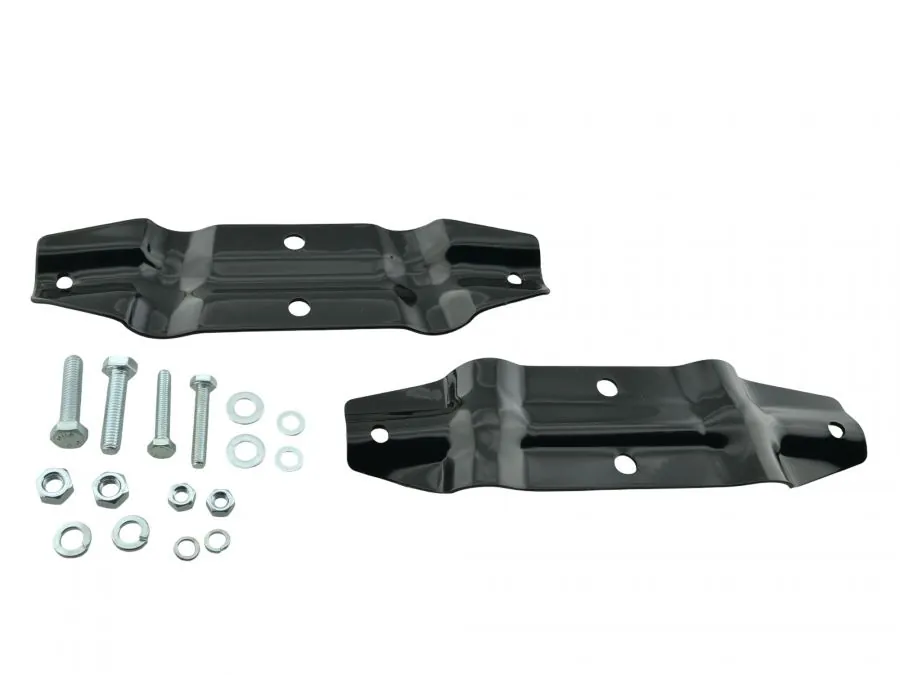 SET Halter Sturzbügel SCHWARZ Jawa 634 638 639 640 inkl. Schrauben