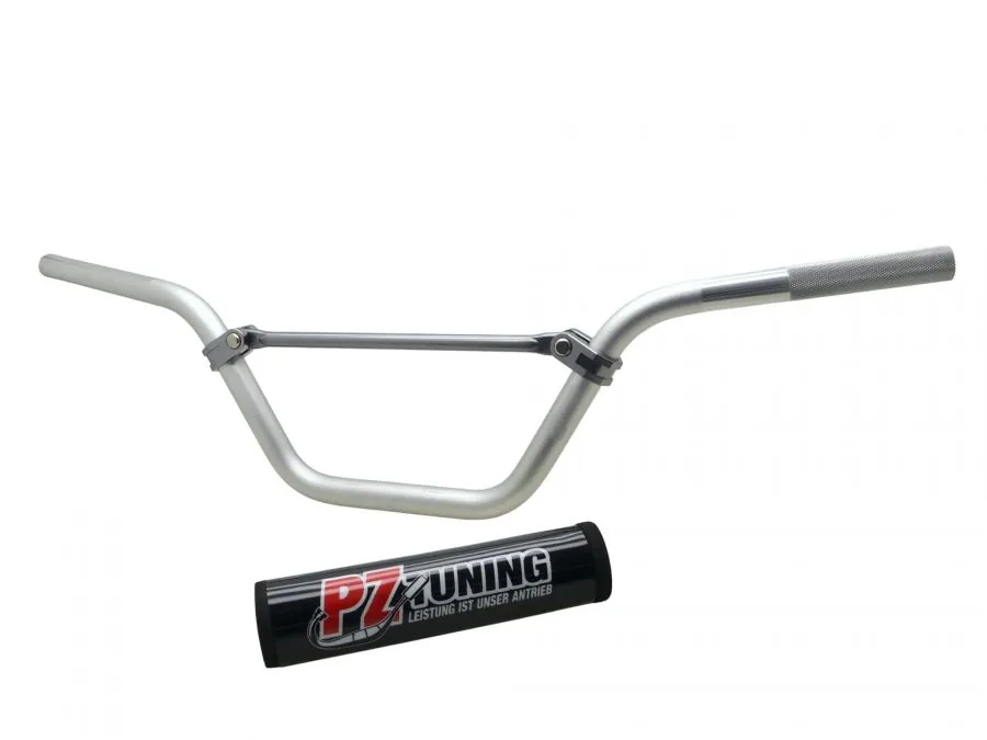 PZ-​Tuning Lenker SILBER mit Polster Simson S51 S51E mit Teilegutachten