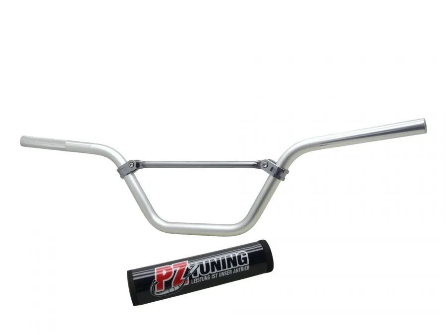 PZ-​Tuning Lenker SILBER mit Polster Simson S51 S51E mit Teilegutachten