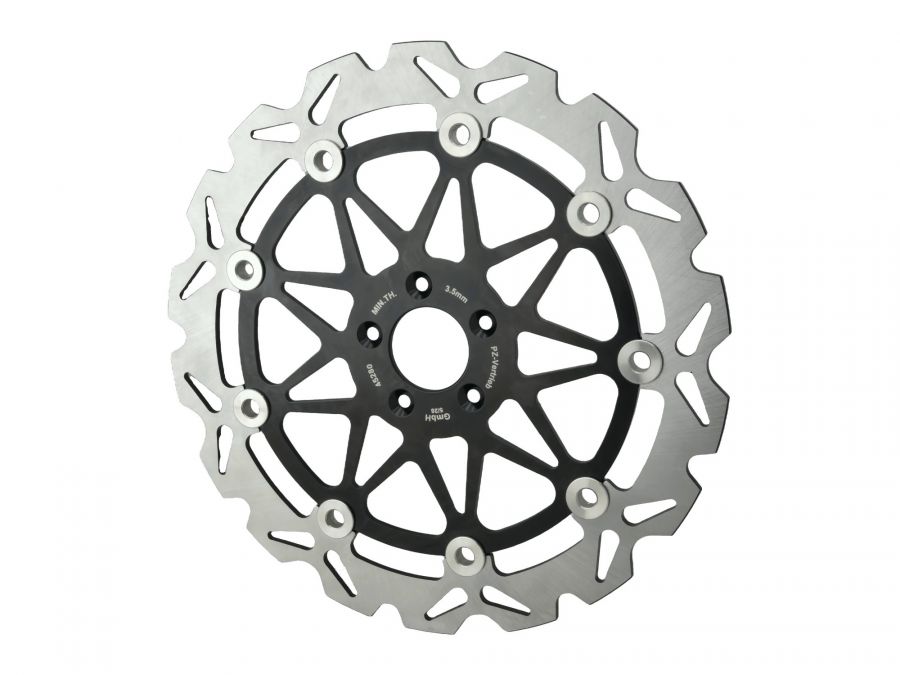 PZ-Tuning Bremsscheibe 280 mm S50 S51 KR51 SR4/ schwimmend gelagert inkl. Teilegutachten