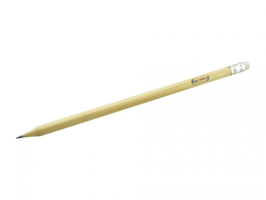 Bonusartikel - Ost2rad Bleistift Holz mit Radierer