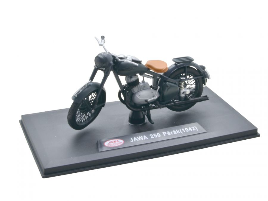 Modell Jawa 250 Pérák 1942 Prototyp – Dunkelgrau – 1:18