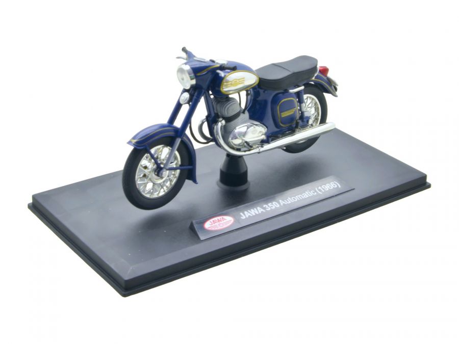 Maquette JAWA Kývacka 350 Automatic Bleue