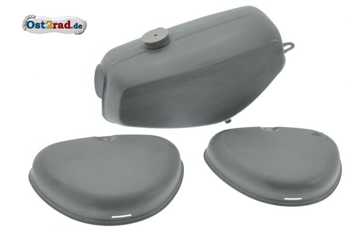2.WAHL Tank Set für Simson S51 S70 grundiert, innen versiegelt, Originalmaße