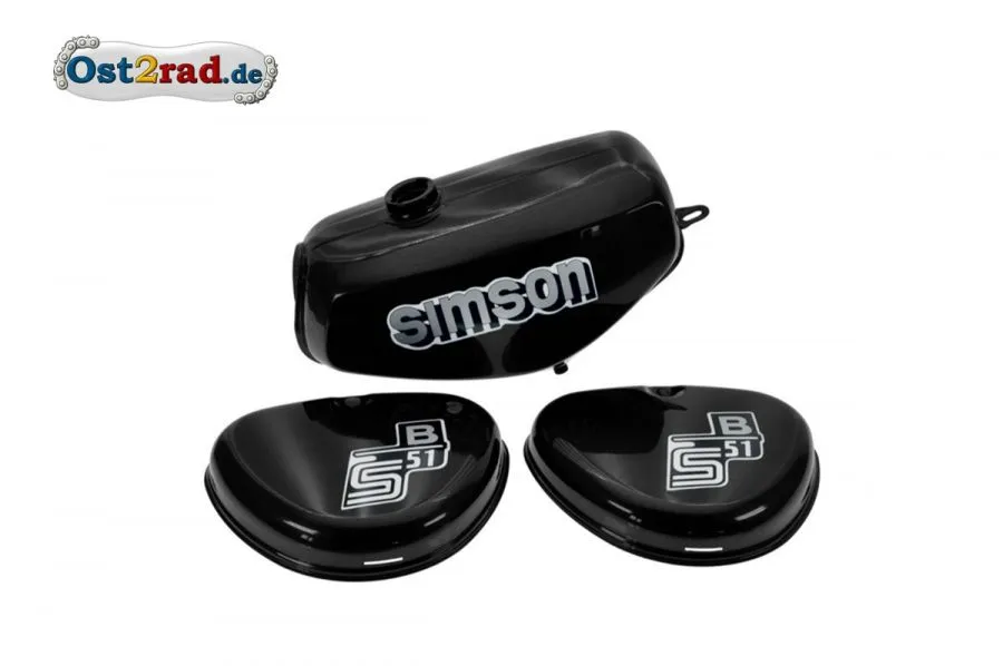 2.WAHL Tank Set mit Seitendeckel S51 S70 Anthrazit Metallic, versiegelt 2.WAHL Tank Set mit Seitendeckel S51 S70 Anthrazit Metallic, versiegelt