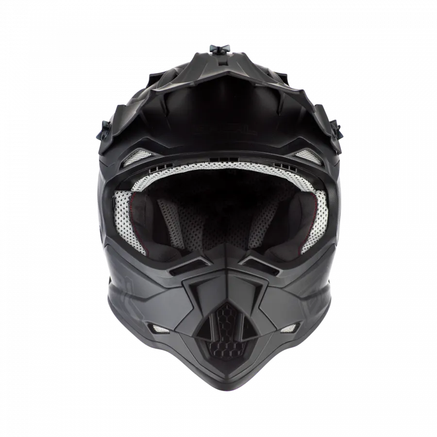 Crosshelm O`NEAL 2SRS FLAT V.23 schwarz matt