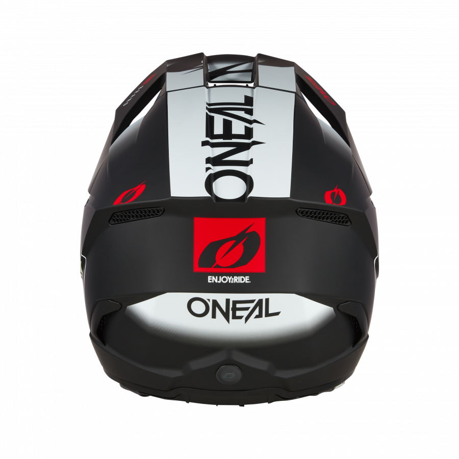 Crosshelm O`NEAL 3SRS HEXX schwarz weiß rot