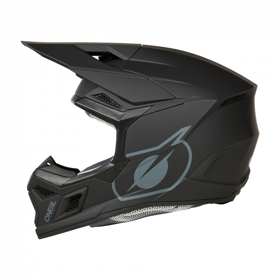 Crosshelm O`NEAL 3SRS SOLID V.24 schwarz matt