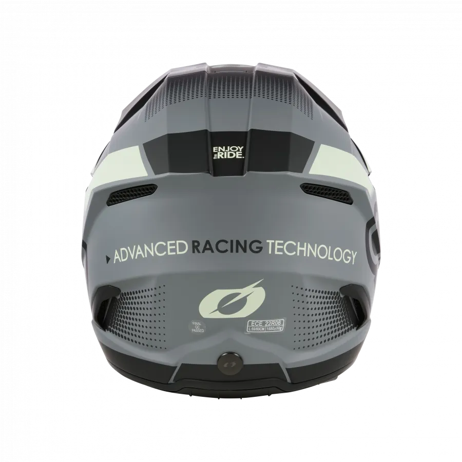 Crosshelm O`NEAL 3SRS VISION V.24 schwarz grau