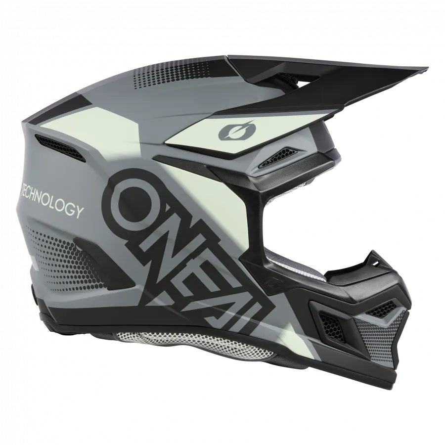 Crosshelm O`NEAL 3SRS VISION V.24 schwarz grau