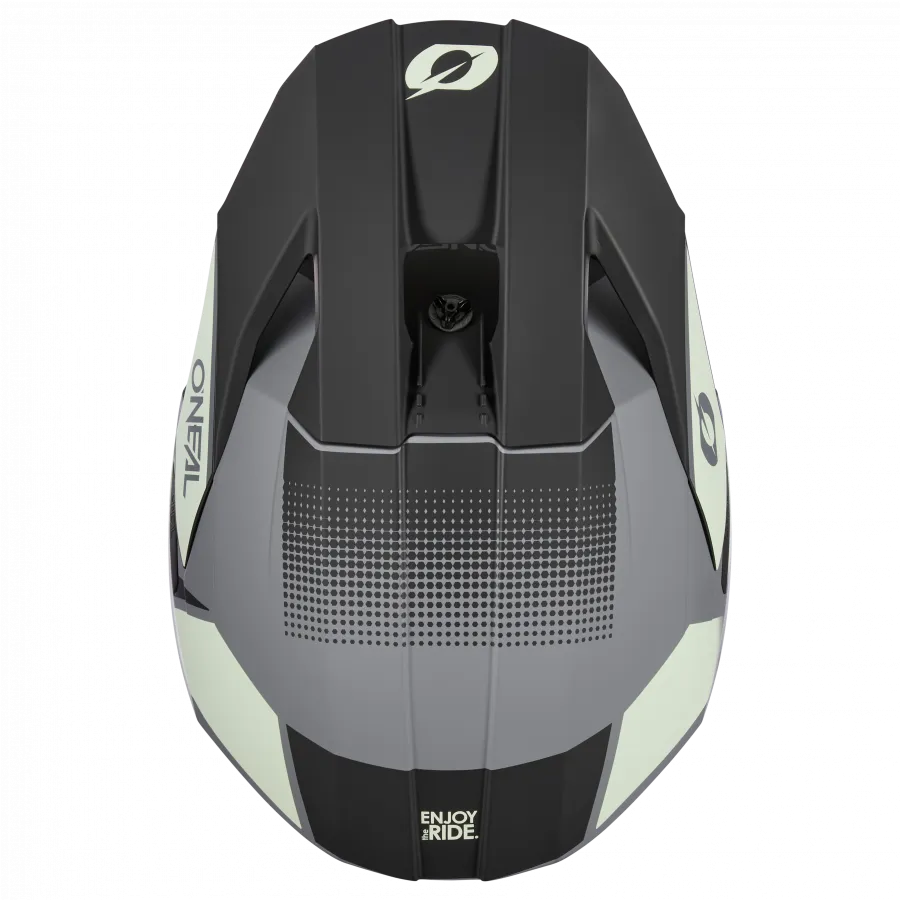 Crosshelm O`NEAL 3SRS VISION V.24 schwarz grau