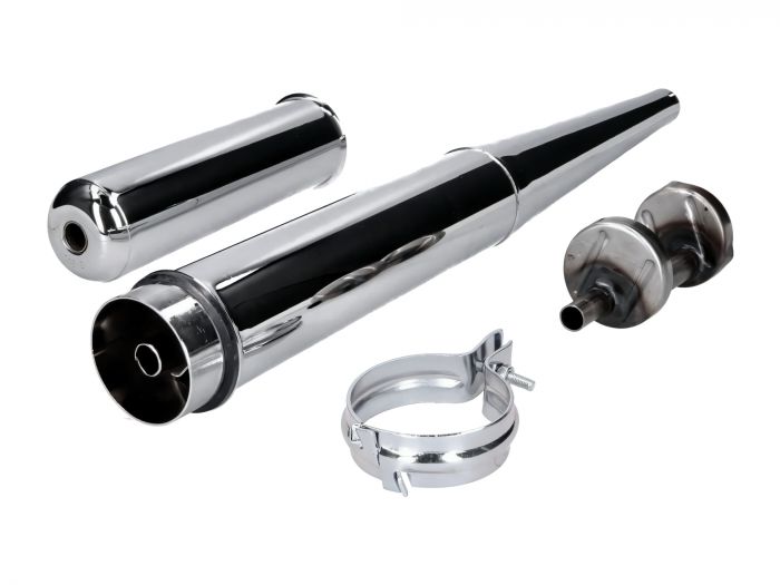 Auspuff SET für SIMSON S50 S51 28mm, Standart - offen