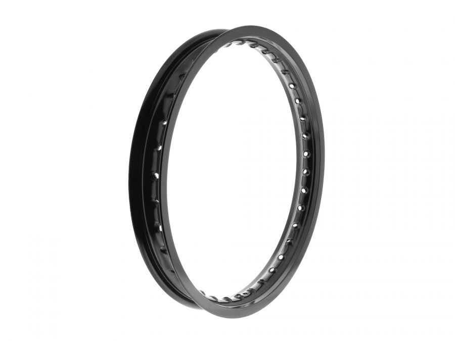 Felge 1,60 x 16 SIMSON schwarz Hochglanz spezial Pulverbeschichtet