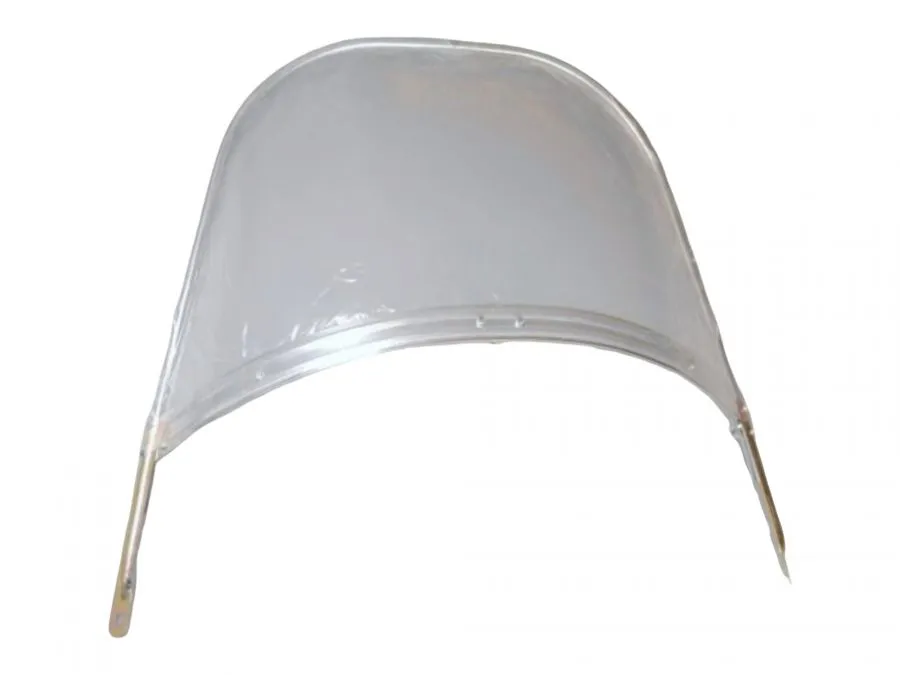 Windschutzscheibe Seitenwagen Superelastik mit Rahmen