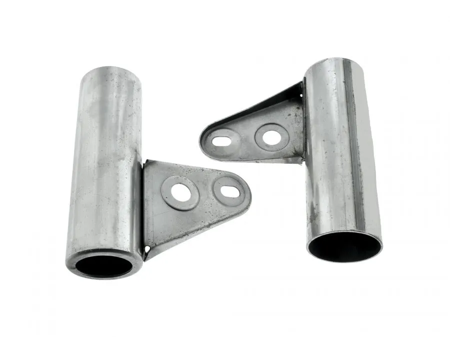 Lampenhalter Paar Chrom JAWA 638 639 640 Lampenhalter Paar Chrom JAWA 638 639 640