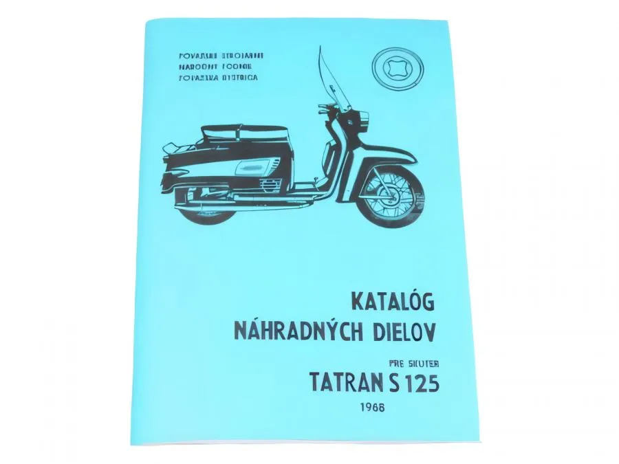 Ersatzteilkatalog Roller Tatran S125
