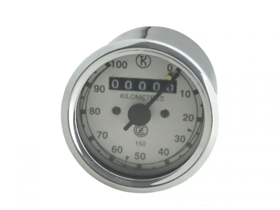 Tachometer rund 100 km/h CZ 125 150 C