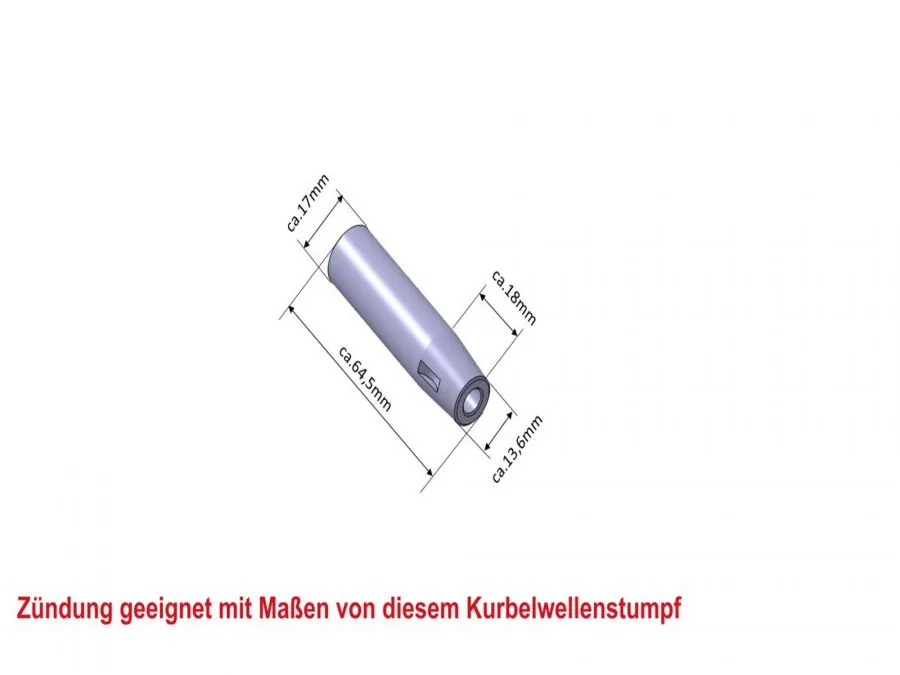 Elektronische Zündung Umrüstsatz Vape für RT 125/0/1/2 12V komplett