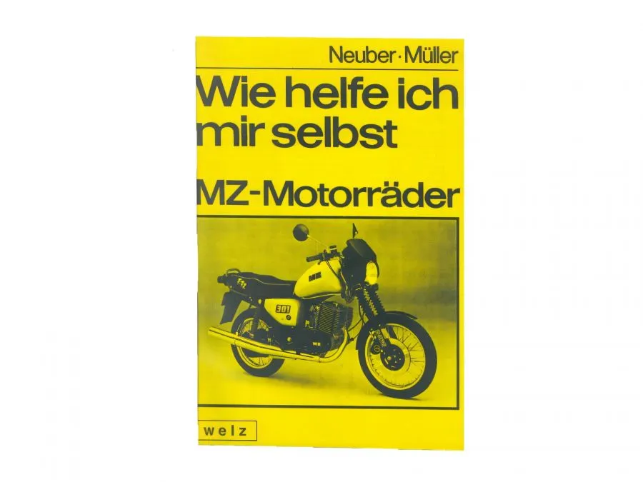 Buch MZ Motorräder - Wie helfe ich mir selbst