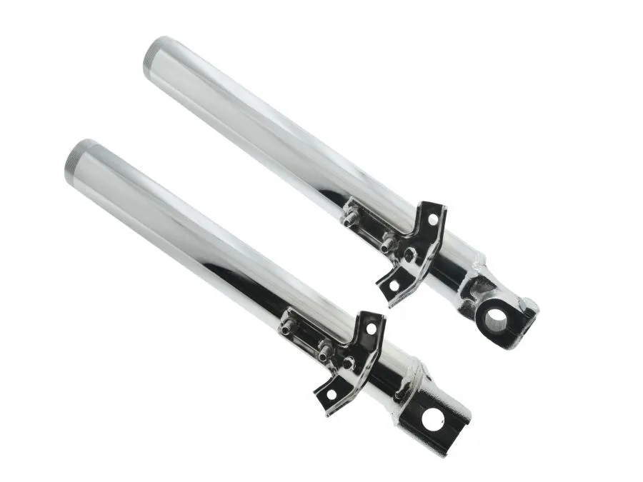 Gleitstücke für Telegabel JAWA 125 - 350 verchromt 2er Set