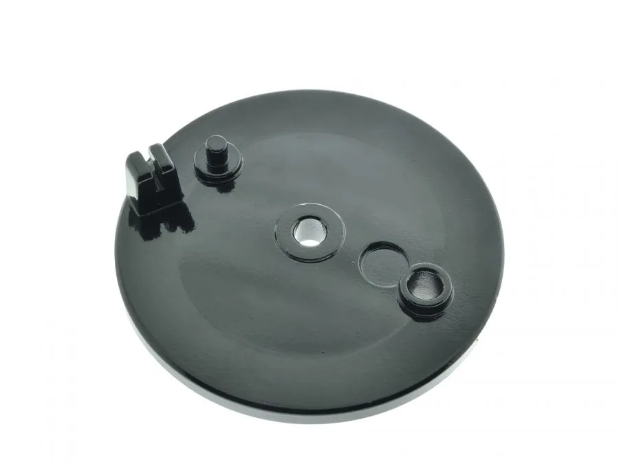 Bremsschild SCHWARZ hinten ohne Bohrung für Bremslicht S51 S53 KR51/2 SR50 S50