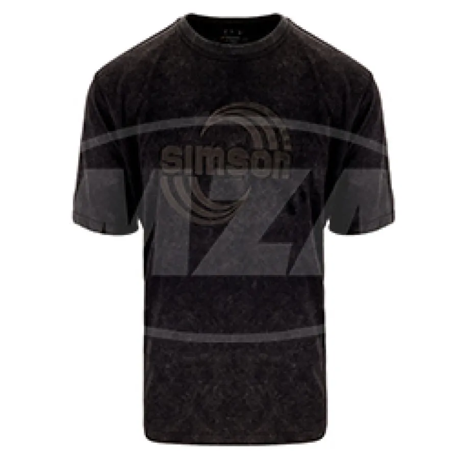 T-Shirt Acid-Washed SIMSON Logo schwarz T-Shirt Acid-Washed SIMSON Logo schwarz