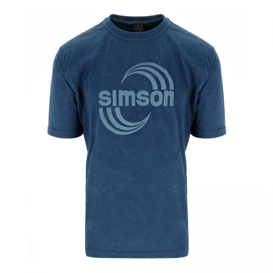T-Shirt Acid-Washed SIMSON Logo PETROL T-Shirt Acid-Washed SIMSON Logo PETROL
