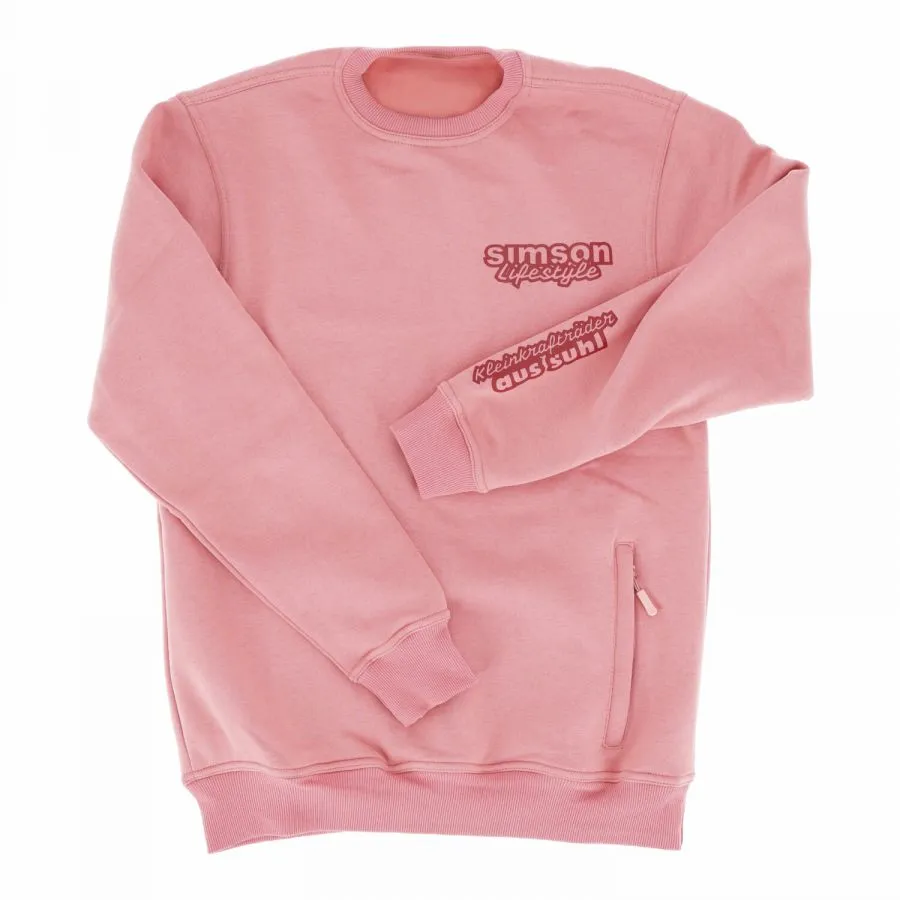 Pullover Simson Lifestyle pastell rosa