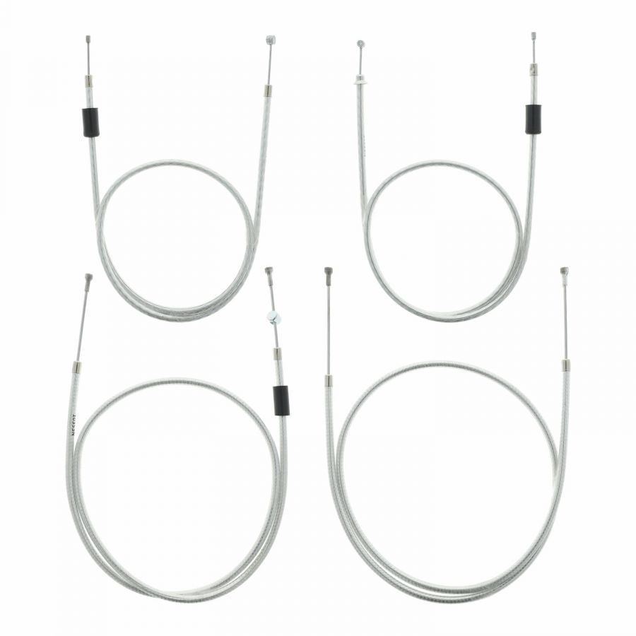 SET Bowdenzüge SIMSON S51 S70 BVF-​Vergaser - SILBER