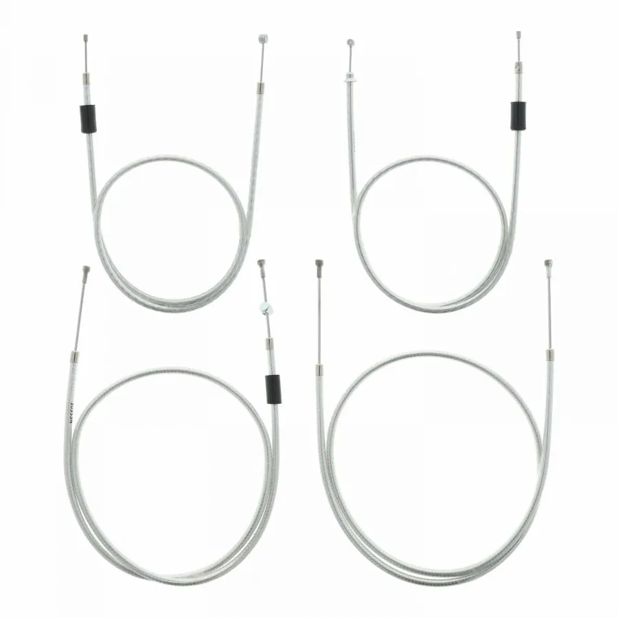 SET Bowdenzüge SIMSON S51 S70 BVF-​Vergaser - SILBER